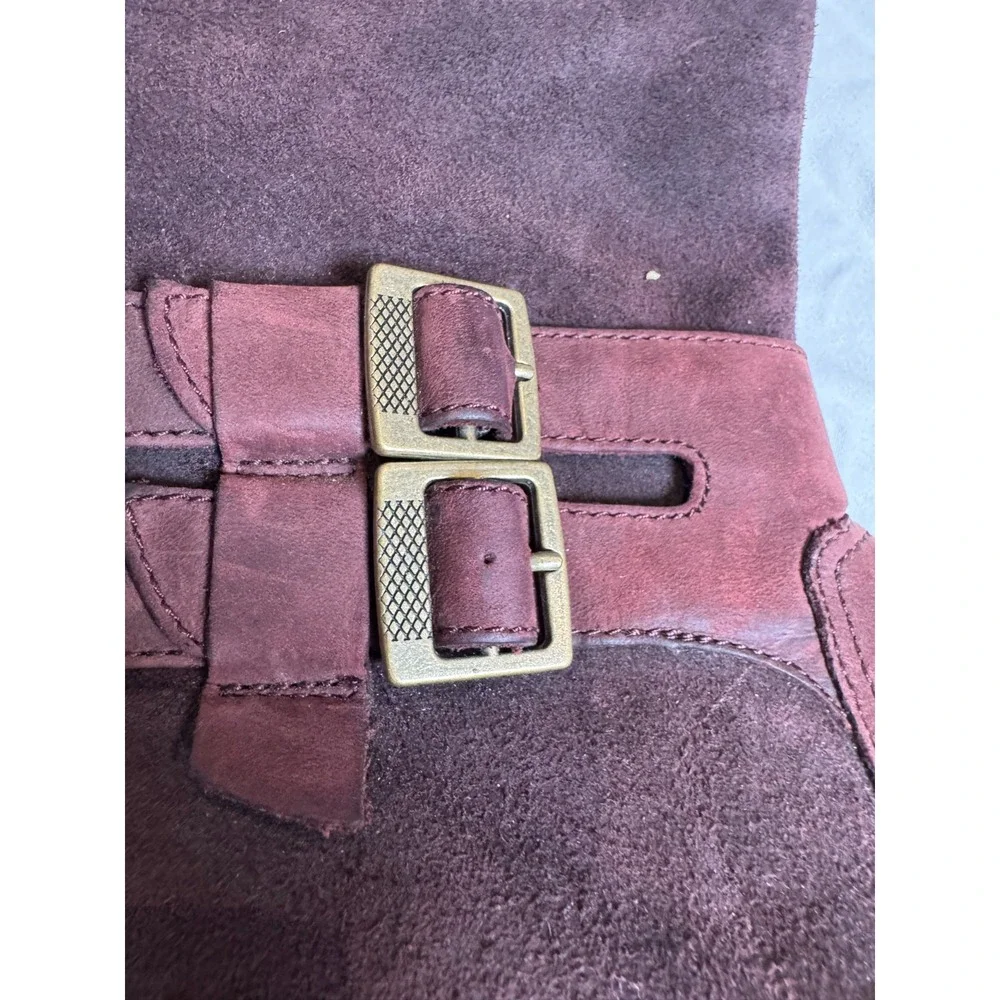 SOREL Lolla Tall II Waterproof Suede Side Zip Knee‎ High Riding Boots Women's 6